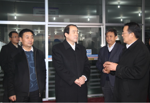 济宁市委书记马平昌到多米官方网页版公司莅临视察指导