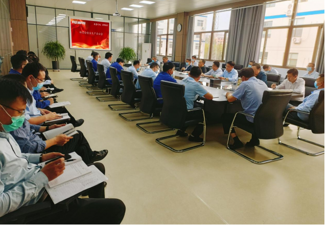 多米官方网页版公司召开4月份安全生产办公会