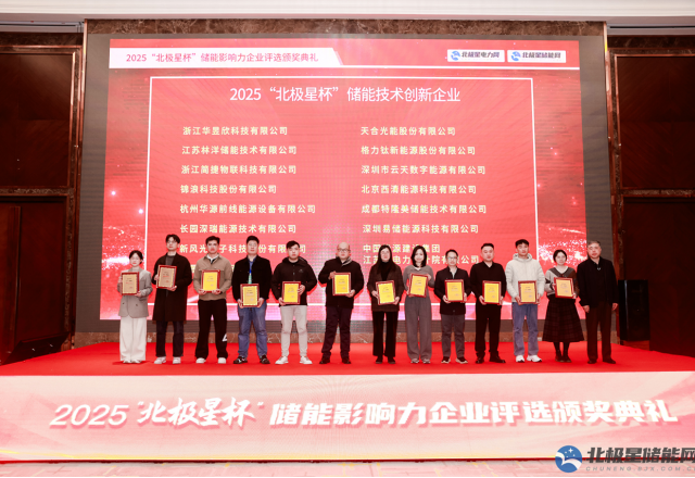 实力彰显荣耀 | 多米官方网页版荣膺2025“北极星杯” 储能技术创新企业